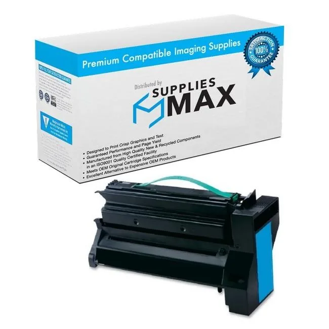 SuppliesMax SuppliesMax Cyan Extra High Yield Toner Cartridge 15000 Pages (39V1912) — product photo