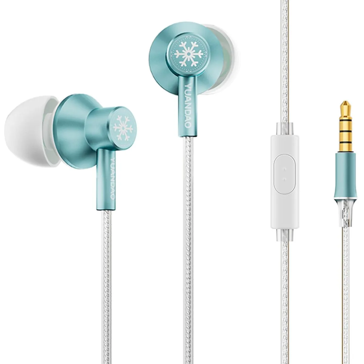 LORDWORLD LORDWORLD StringSnow Green 3.5mm Wired IEM 10mm 32/106dB accessory — product photo
