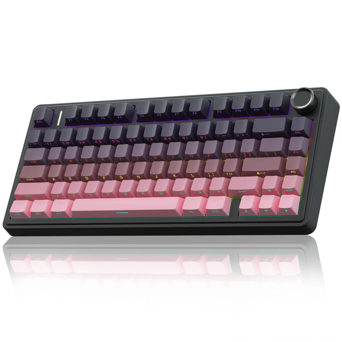 Vszerda Vszerda F75 Pro 75% Wireless Gaming Keyboard Pink Black — product photo
