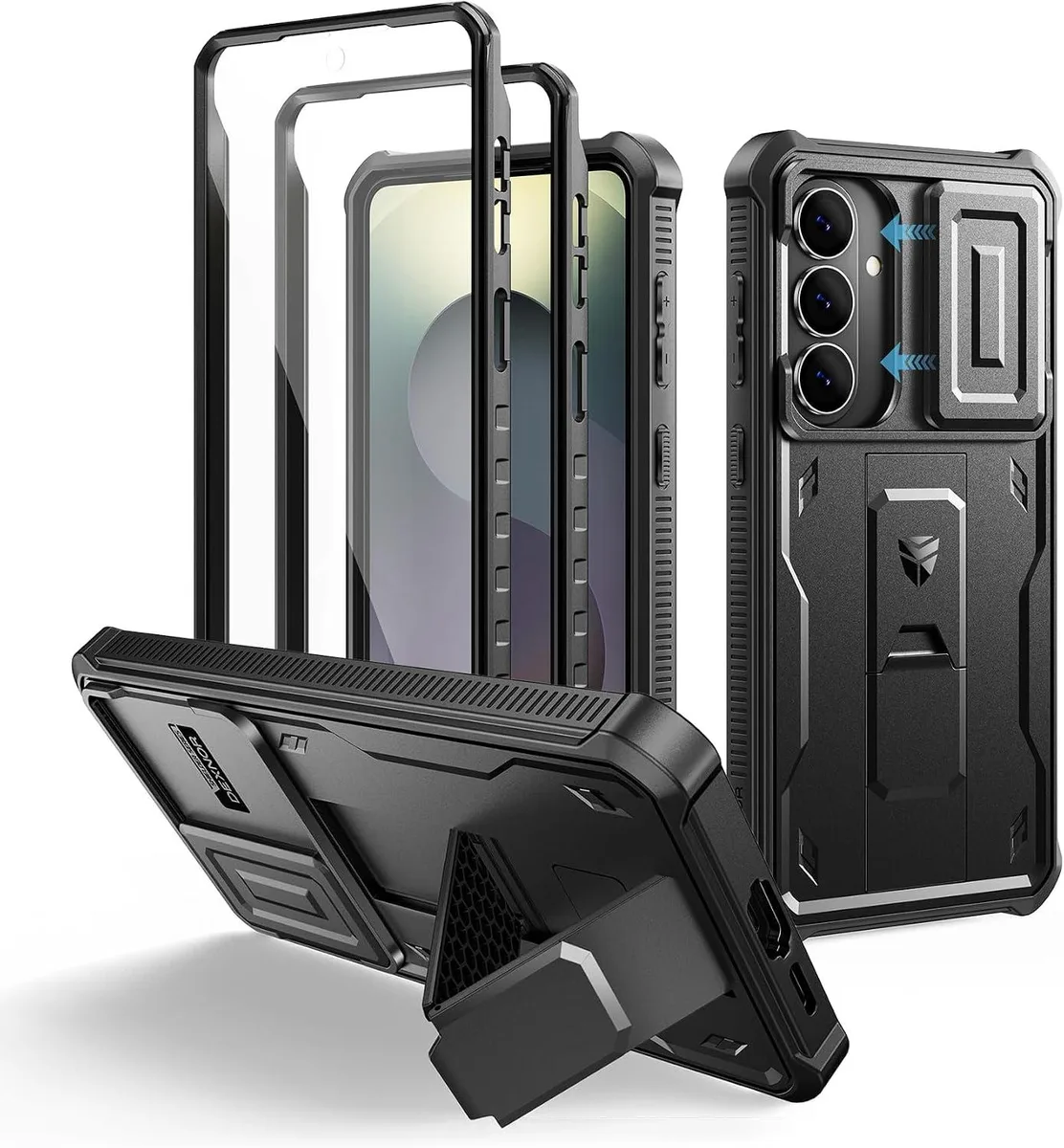 Transcend Transcend Galaxy S26+ Case Slide Cover Kickstand 2026 Black — product photo