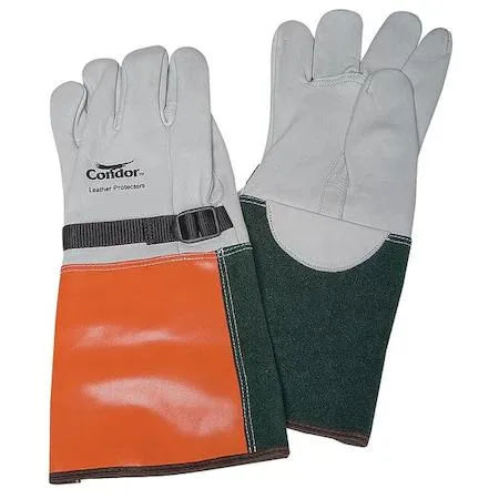 Condor Condor 4FPG5 Electrical-Insulating Glove Protectors Goatskin 15in Size 10 — product photo