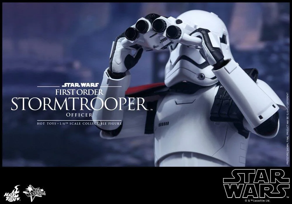 Hot Toys Hot Toys Star Wars First Order Stormtrooper Officer 1:6 Scale Action Figure — product photo