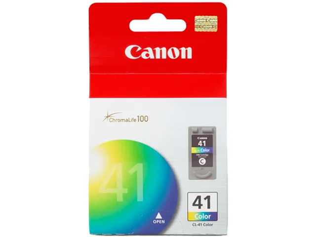 Canon CL-41 colour ink cartridge in sealed packaging