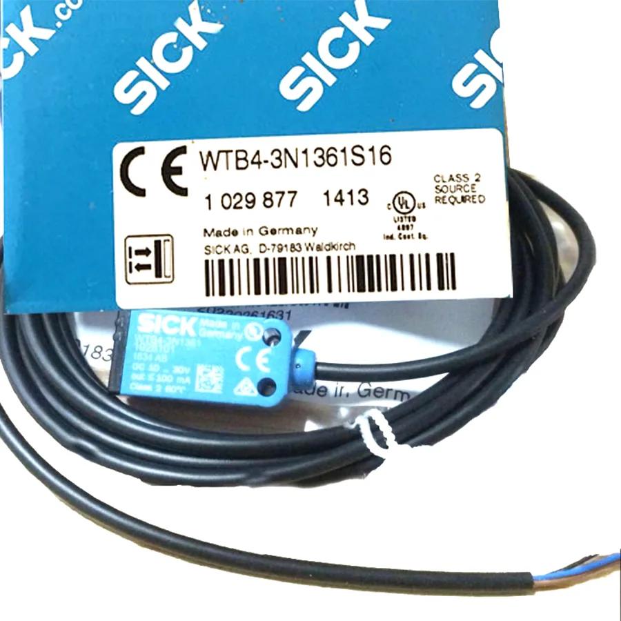 Sick Sick WTB4-3N1361S16 photoelectric sensor NPN 150 mm 2 m cable — product photo