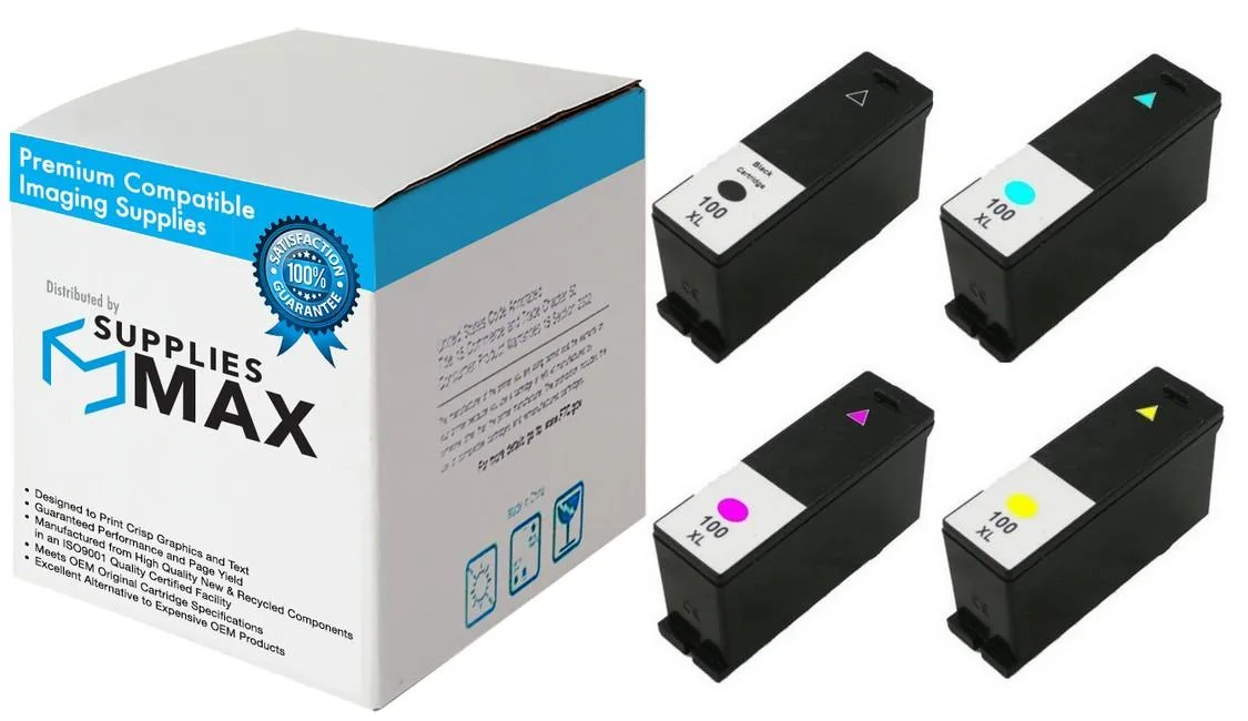 SuppliesMax SuppliesMax 14N1921 Inkjet Combo Pack BK/C/M/Y 600 Pages — product photo