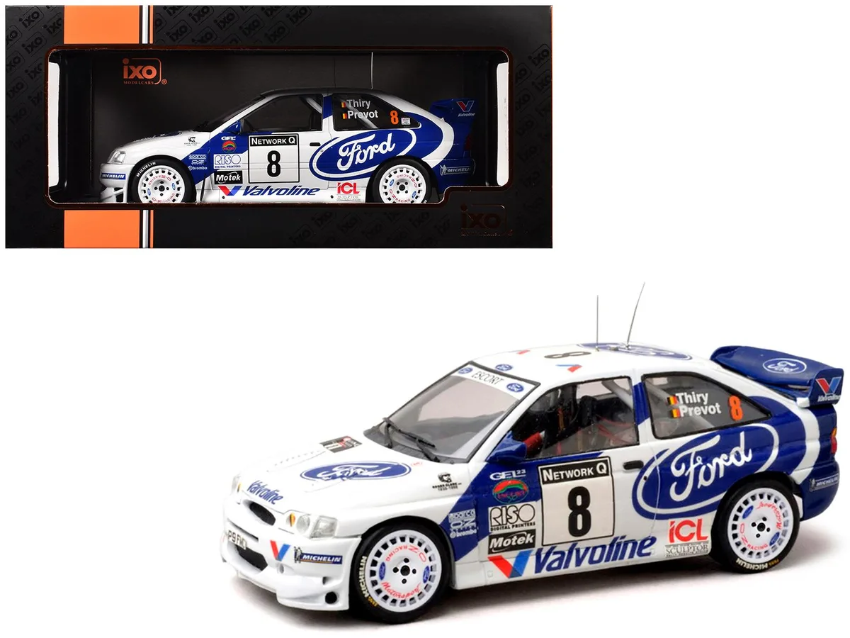 ixo ixo Ford Escort WRC #8 1/18 1998 RAC Rally 3rd Place — product photo