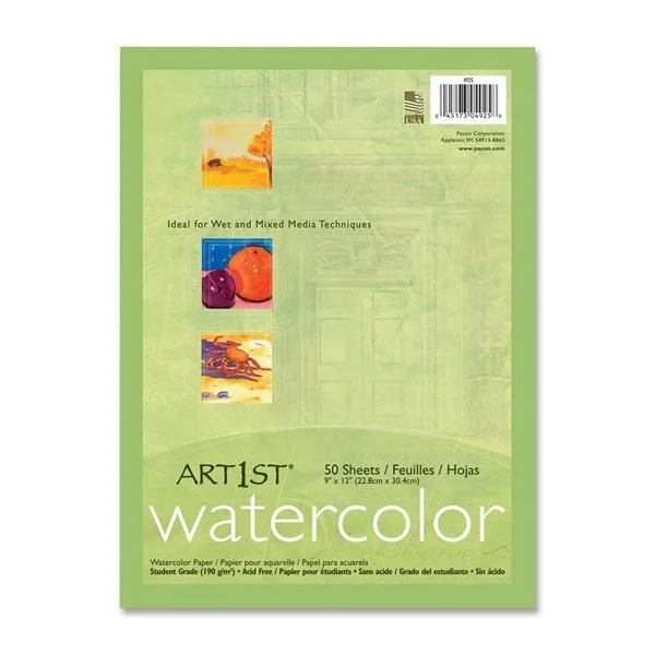 Pacon Pacon 4925 Fine Art Paper 9" x 12" Vellum 90 lb 50 Sheets — product photo