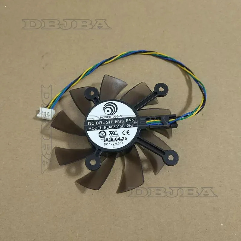 DBTLAP DBTLAP PLA08015B12HH DC12V 0.35A 4Pin Graphics Card Cooling Fan — product photo