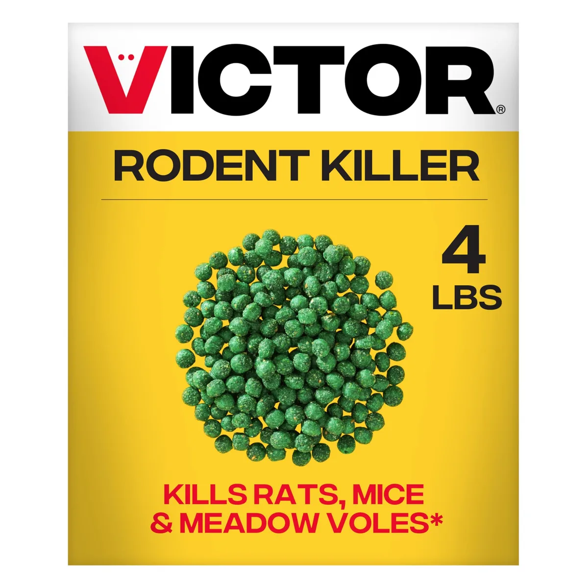  Victor M925 Rodent Killer 4 lb Fish-Flavored Bait Balls Trap — product photo