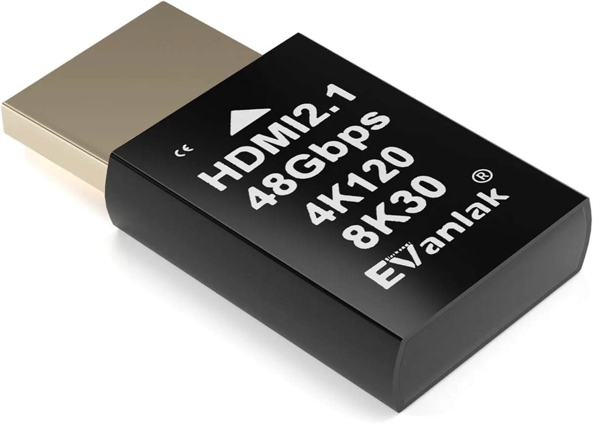 Boxwave Boxwave HDMI 2.1 Dummy Plug 4K 120Hz 8K 30Hz Audio Adapter — product photo