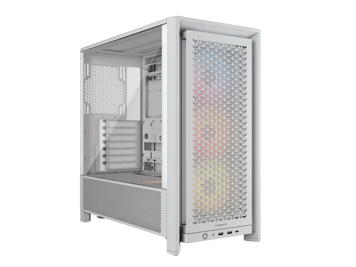 Corsair Corsair FRAME 4000D RS ARGB CC-9011297-WW White PC case — product photo
