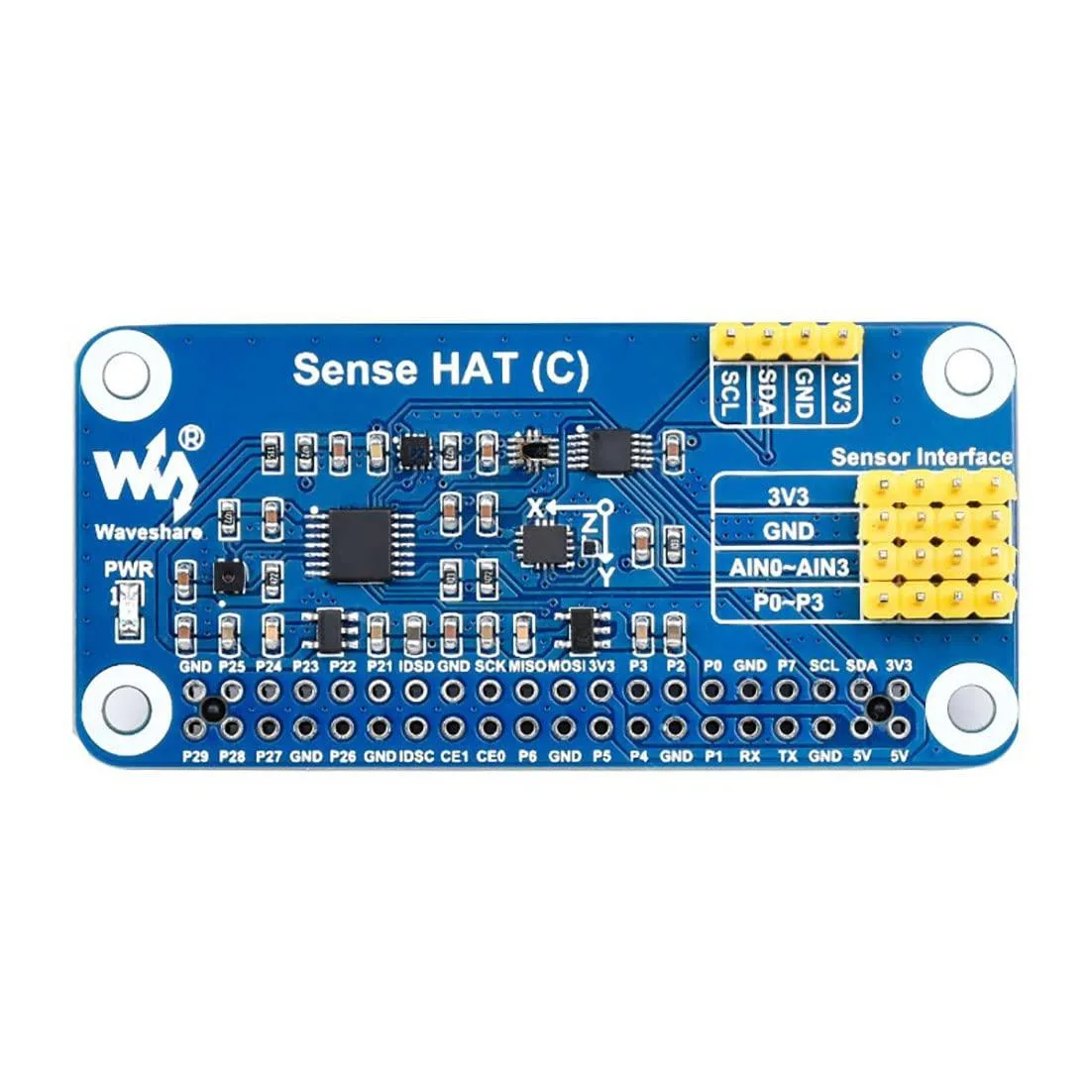 LORDWORLD LORDWORLD Sense HAT (C) Development Board — product photo