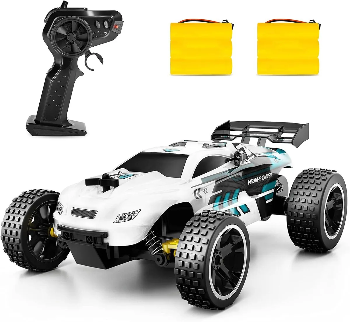 usbroway usbroway RC Racing Car 1:18 2WD 20km/h 2.4GHz White — product photo