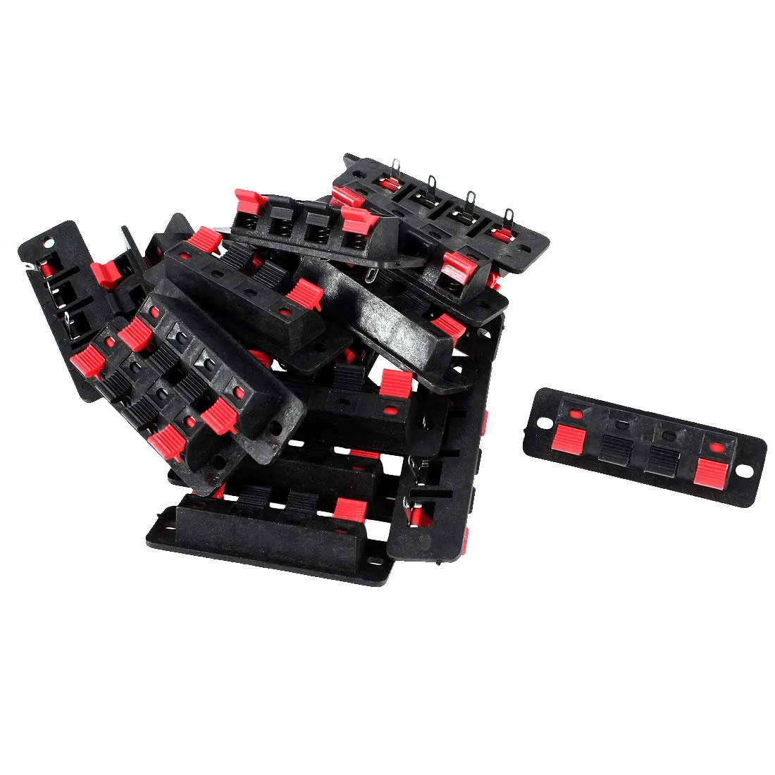 Unique-Bargains Unique-Bargains 20 Pcs 4 Pin Push Terminal 64mm x 19mm — product photo