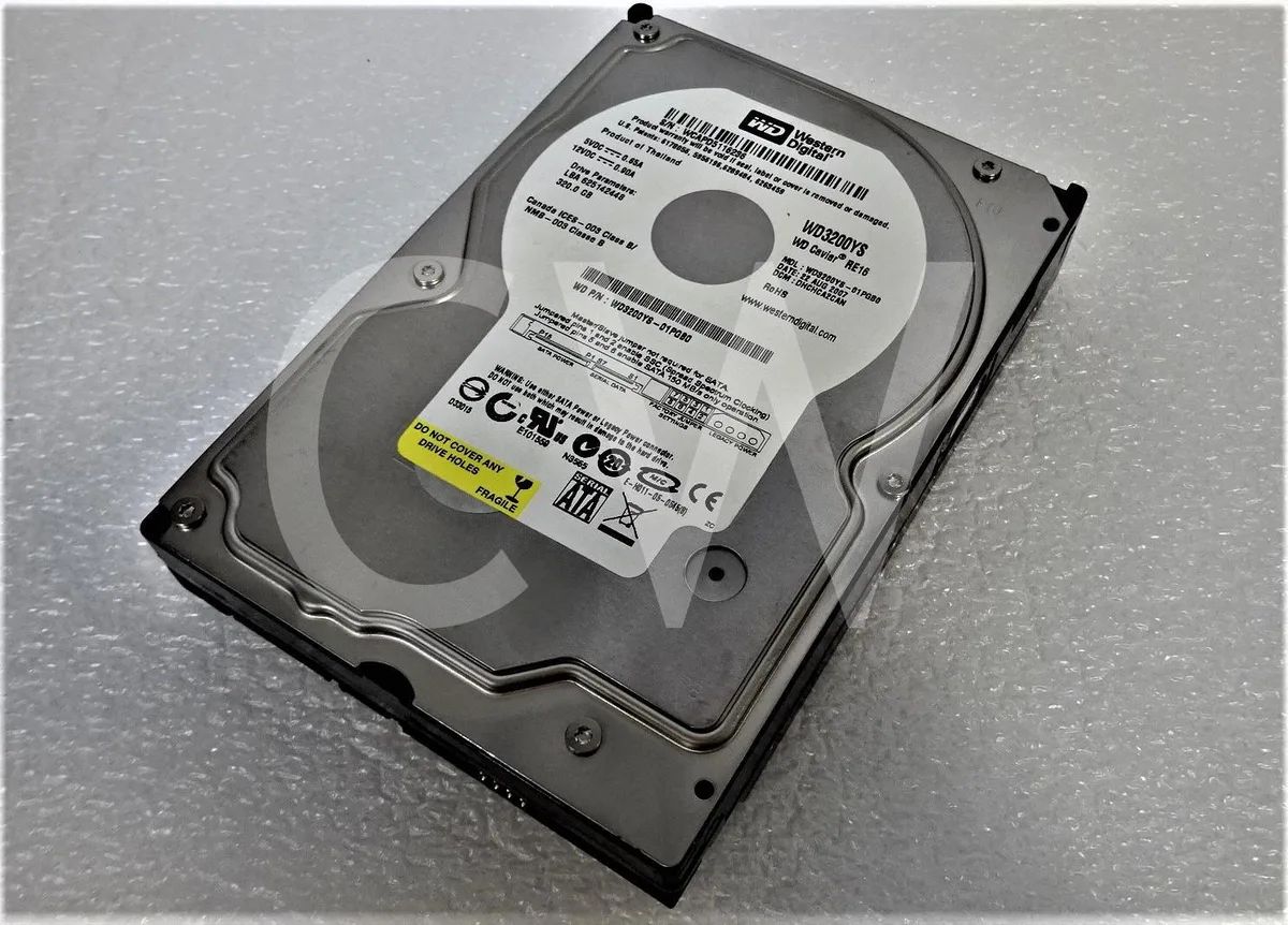 Western Digital Western Digital Caviar RE16 WD3200YS 320GB 7200RPM 3.5" SATA internal hard drive — product photo