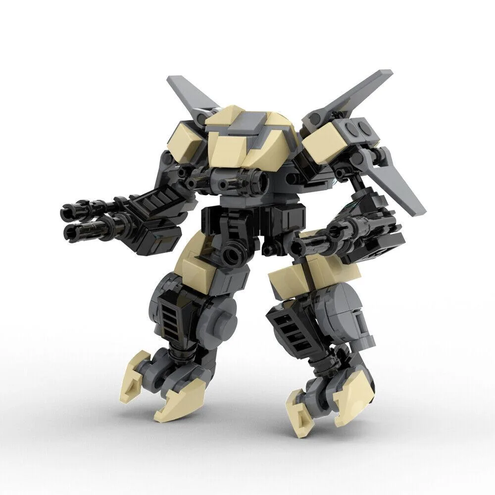 ZITIANYOUBUILD ZITIANYOUBUILD Battling Military Armor Mech Robot 176 Pieces — product photo