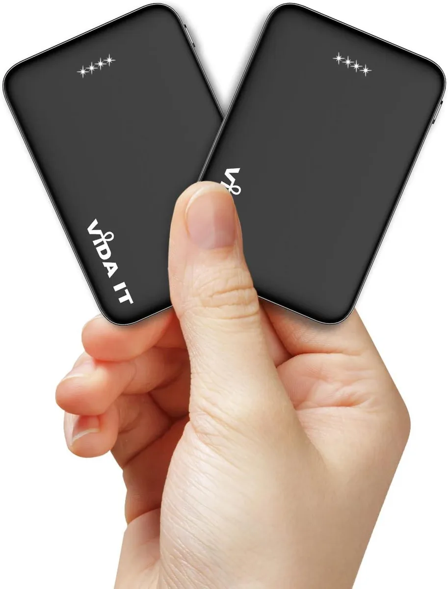 PISKEKAT PISKEKAT 2-Pack 5000mAh USB Charger Kit 99g — product photo