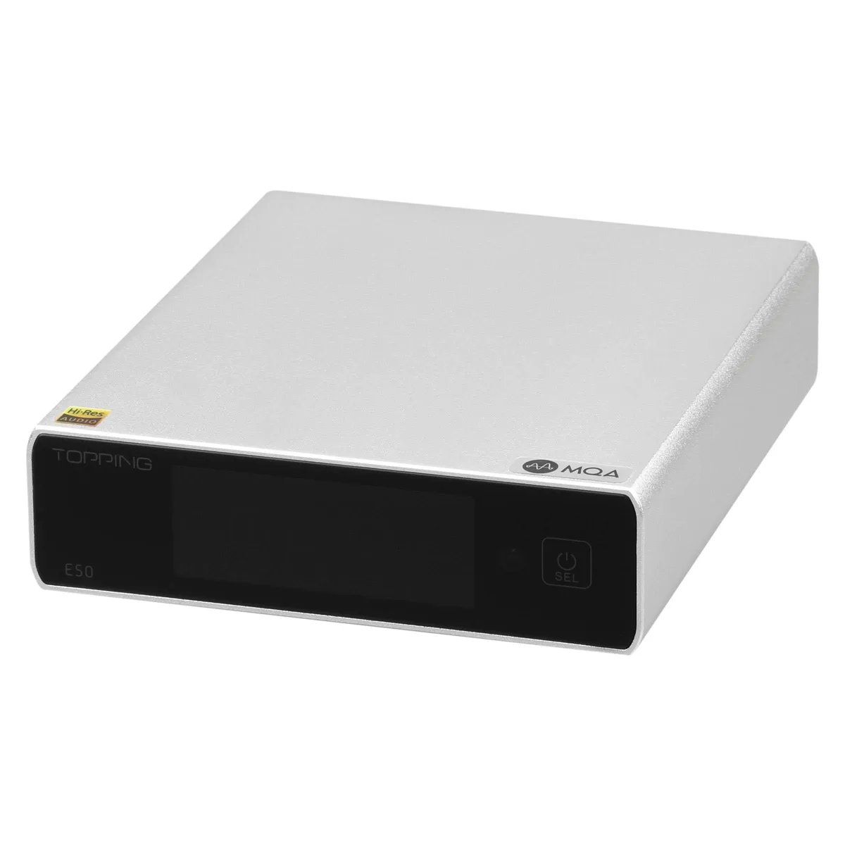 Topping Inc. Topping E50 MQA DAC Silver portable audio — product photo