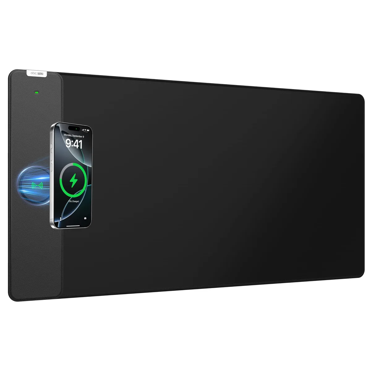  abc.mat HD91 2-in-1 Wireless Charging Mouse Pad 31.5x15.8in — product photo