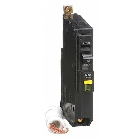 SQUARE D SQUARE D QOB120GFI Circuit Breaker 20A 1 Pole 120V AC — product photo