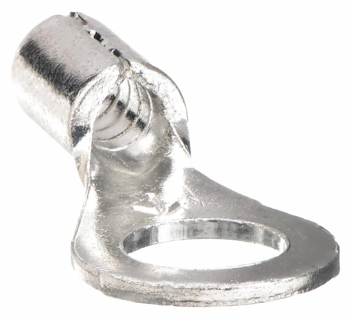 3M 3M MU18-10RX Scotchlok 22-18 AWG Non-Insulated Ring Terminal #10 Stud Pack of 100 — product photo