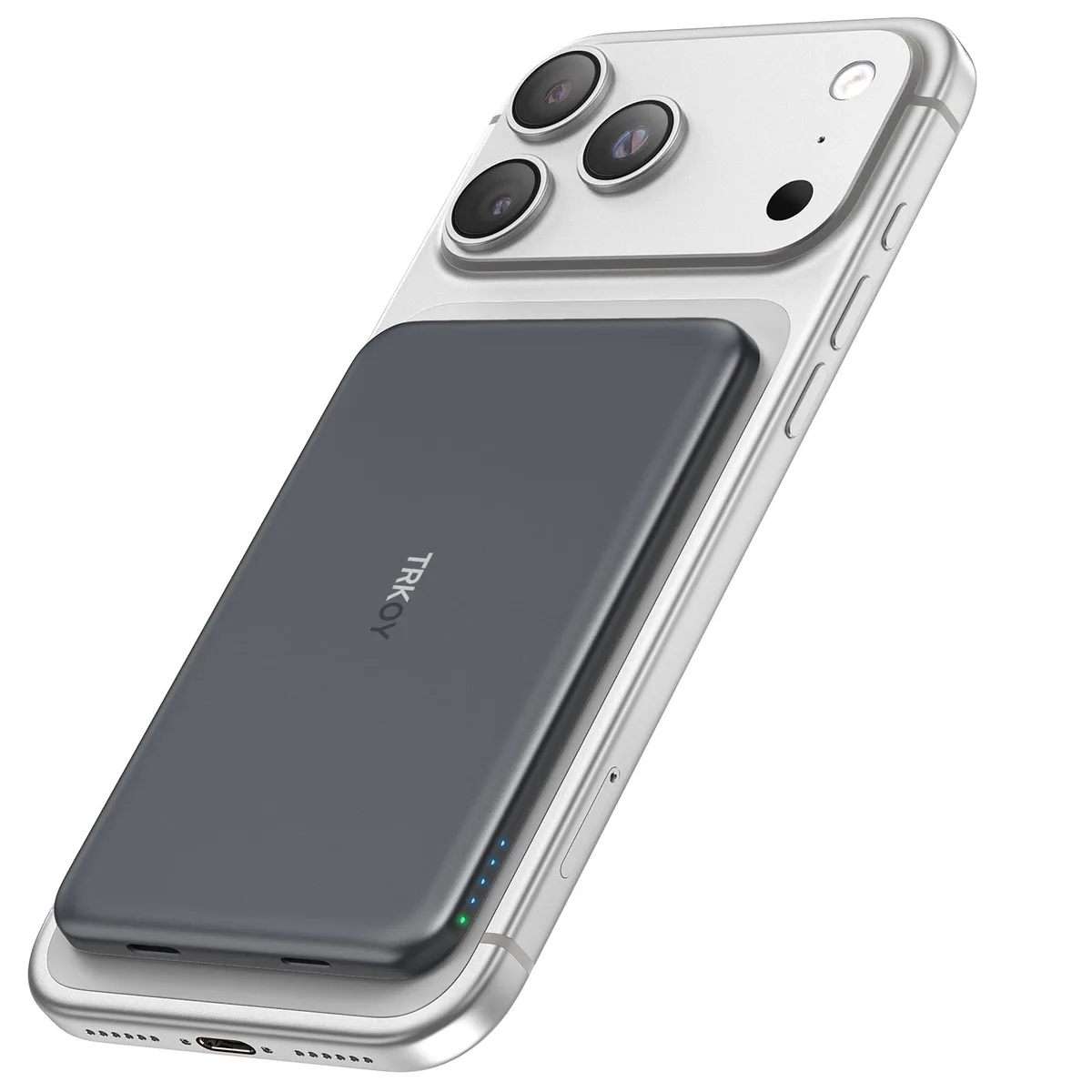 No Sew No Sew W5 5000mAh MagSafe Power Bank Graphite Gray — product photo
