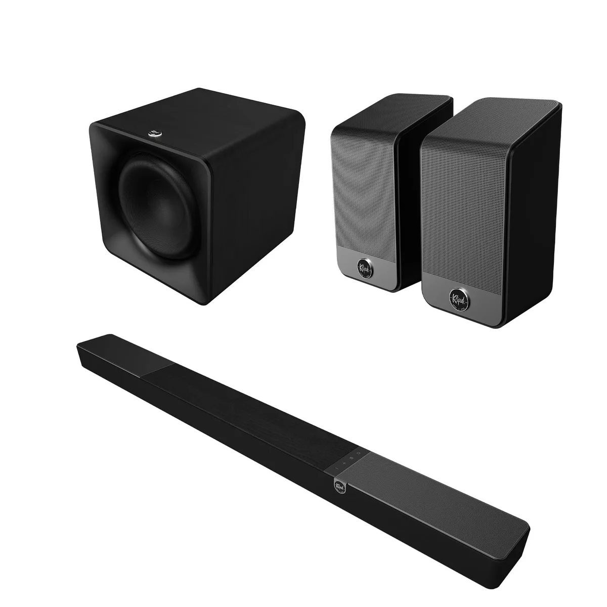Klipsch Klipsch Flexus 300 5.1.2 System Ebony with 12 Sub and 200 Surrounds — product photo