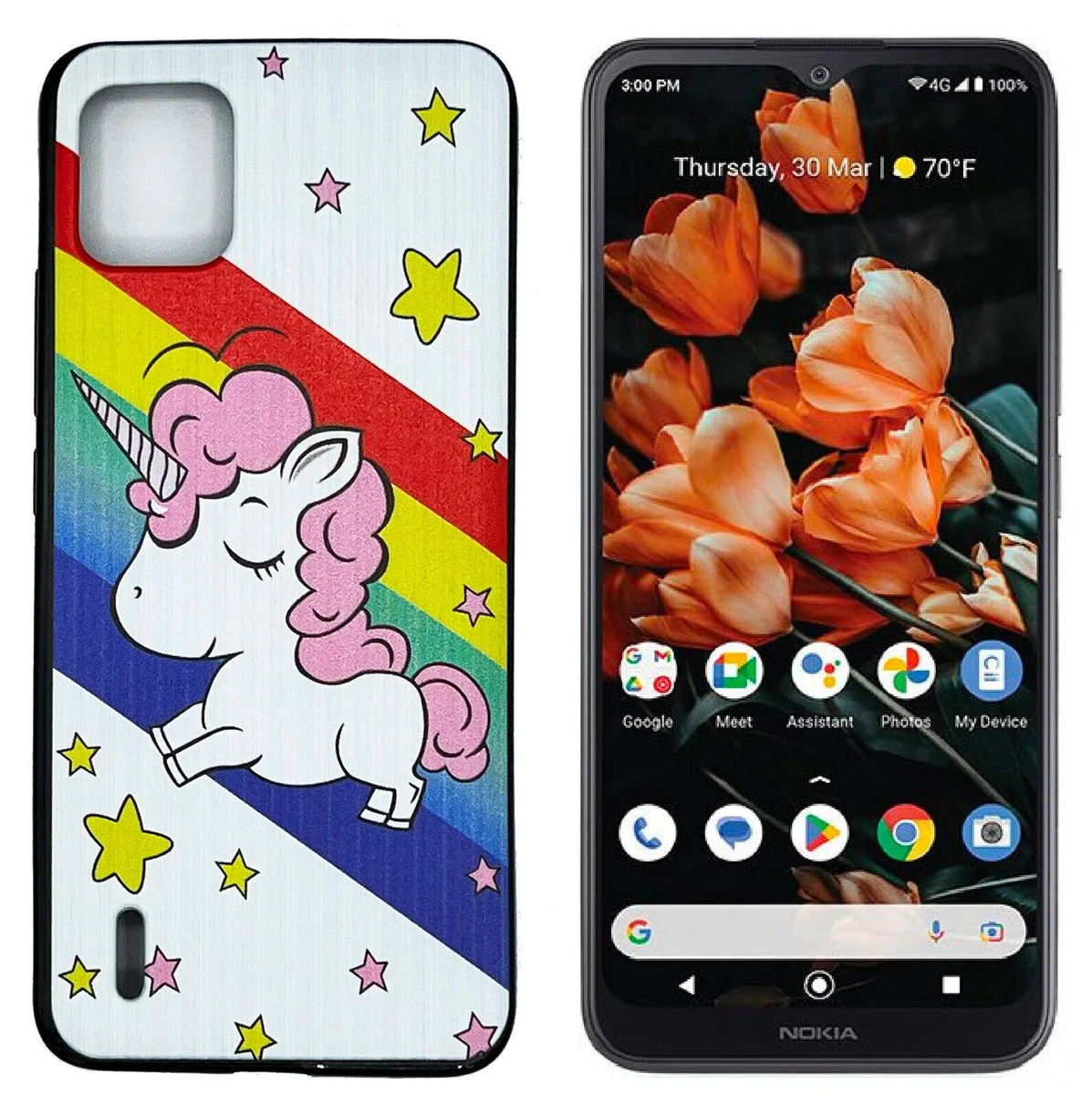 ExtremeCases - Generic ExtremeCases - Generic Nokia C110 N156DLTPU Flexible Skin Case - Unicorn — product photo
