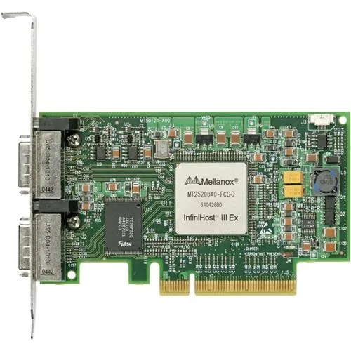 Mellanox Technologies Mellanox Technologies MHGA28-XTC 20 Gbps dual-port InfiniBand network card — product photo