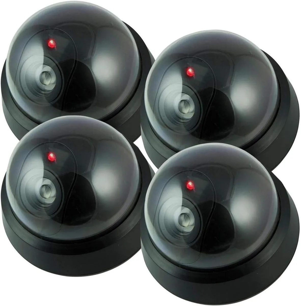 PISKEKAT PISKEKAT Dummy Security Camera 4 Pack Home Safety — product photo