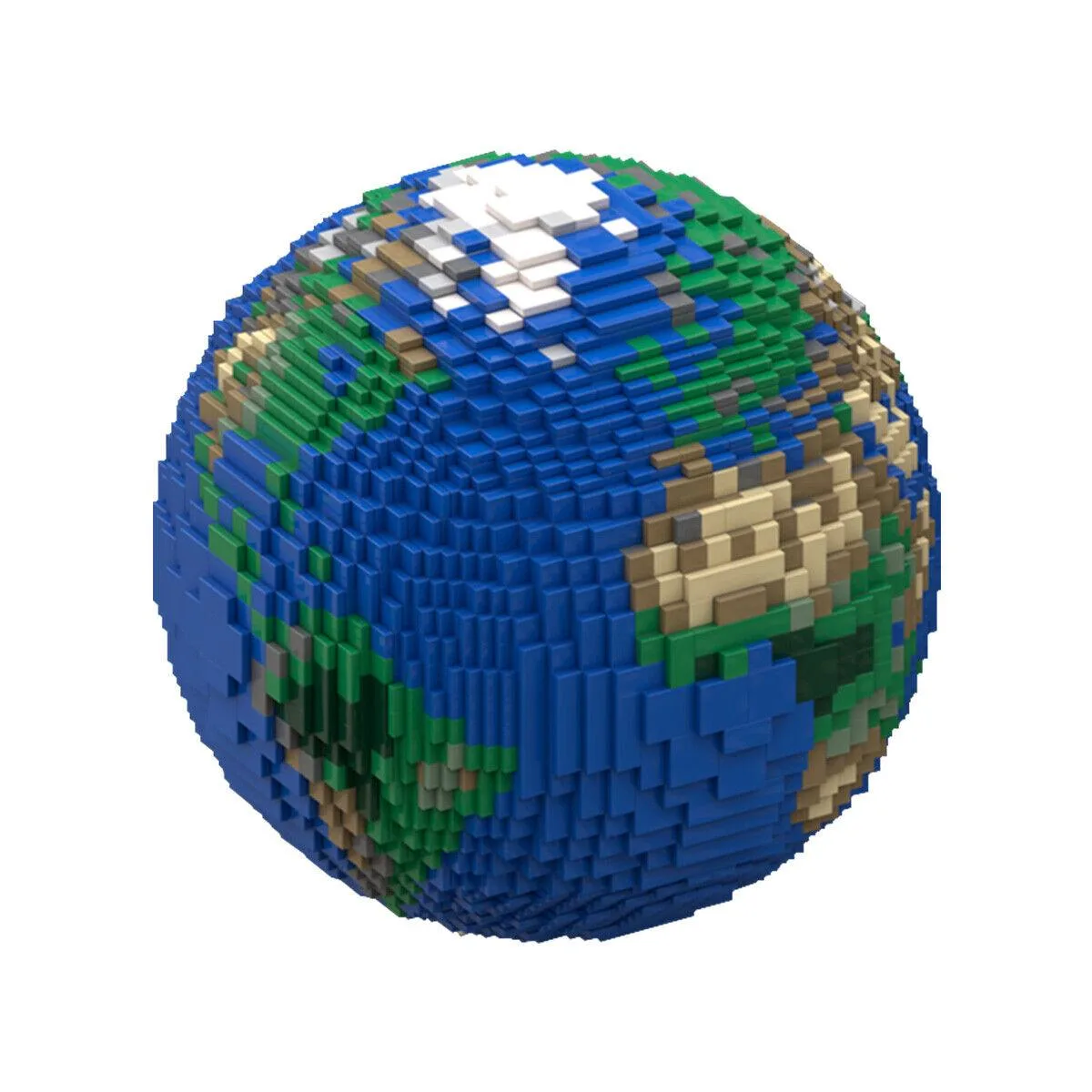 ZITIANYOUBUILD ZITIANYOUBUILD The Earth Sculpture Model Building Set 3235 Pieces — product photo