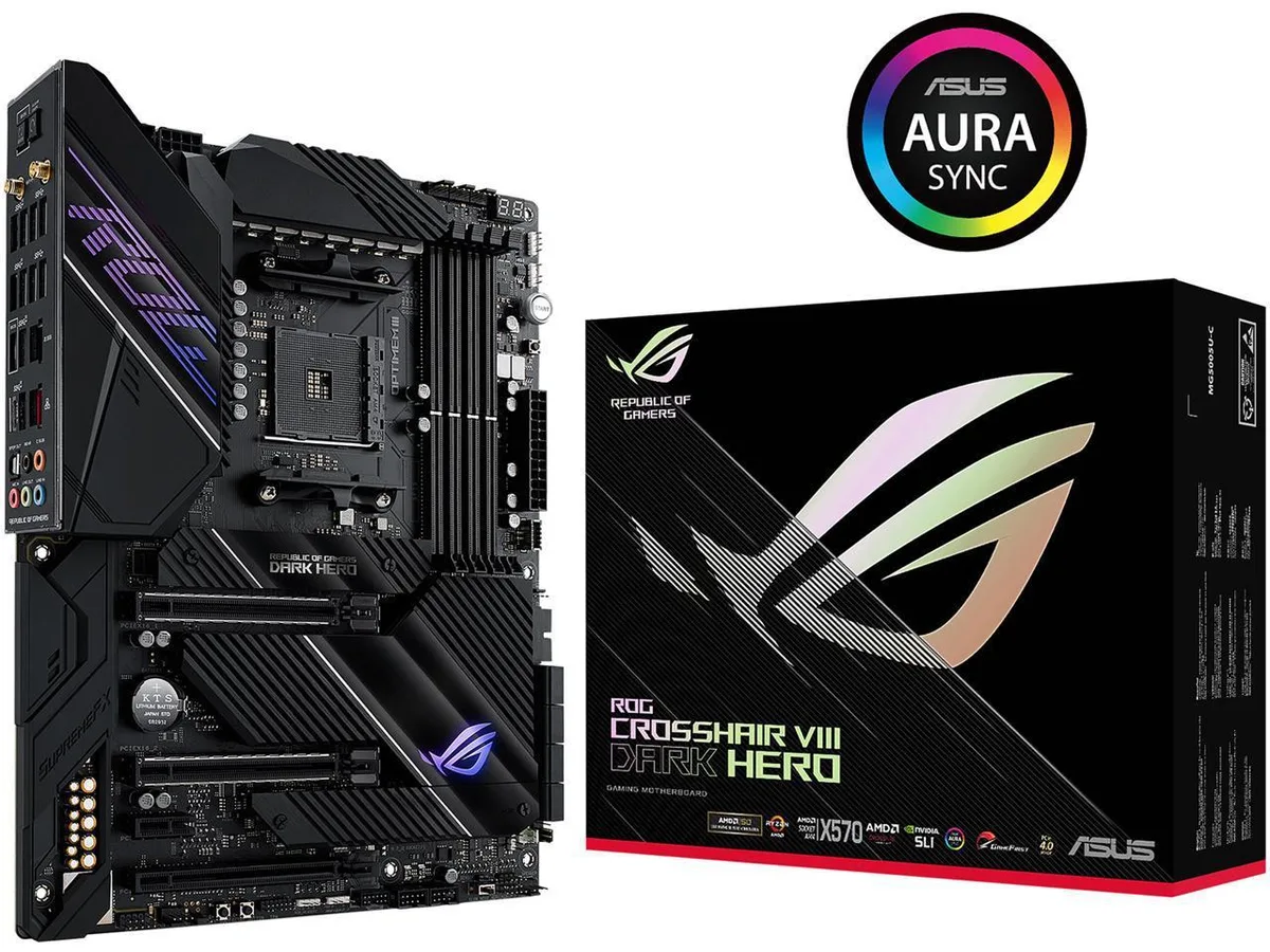 ASUS ASUS ROG Crosshair VIII Dark Hero AMD Motherboard — product photo