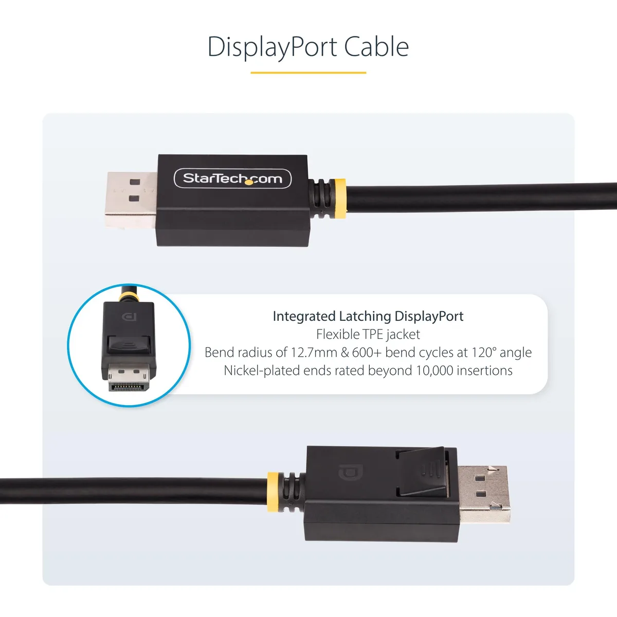 STARTECH STARTECH DP21-3M-DP40-CABLE 3m displayport cable — product photo