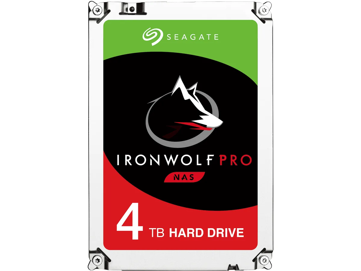 Seagate Seagate IronWolf Pro 4TB 7200 RPM 128MB SATA 3.5" ST4000NE0025 — product photo