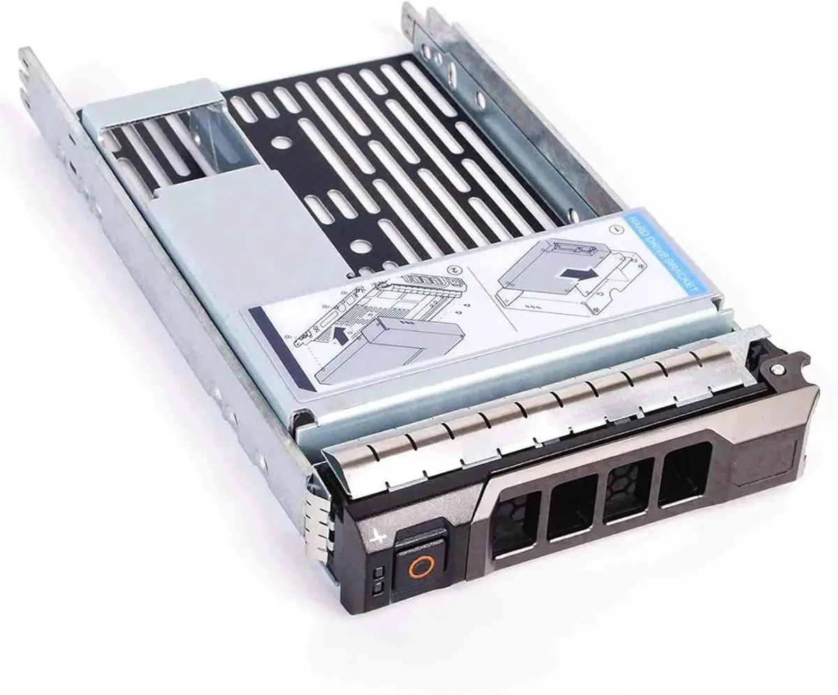 SMUGDESK SMUGDESK 3.5" HDD Tray Caddy F238F with 2.5" Adapter 9W8C4 for Dell PowerEdge R310 T310 R410 T410 R415 R510 — product photo