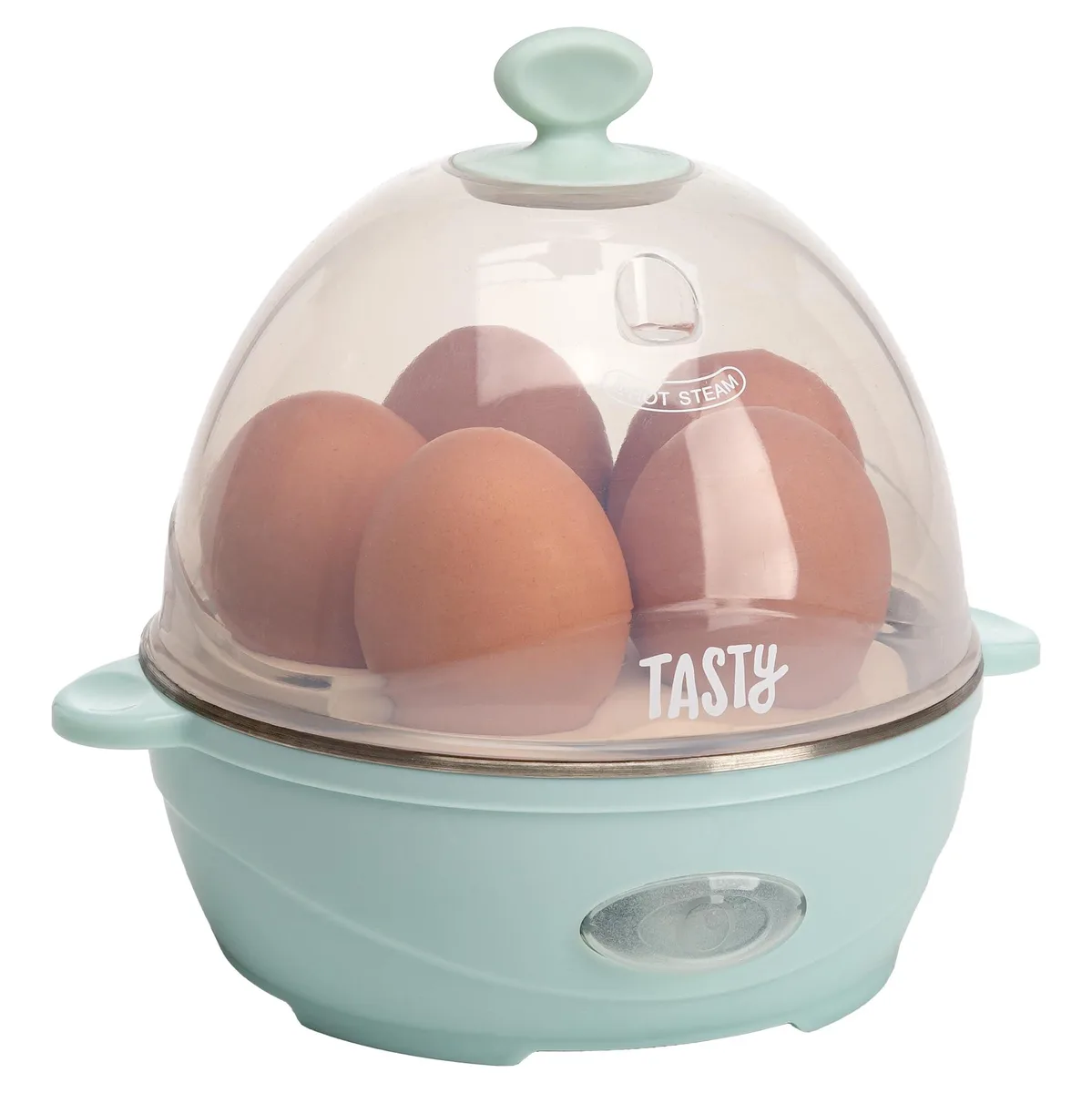  Tasty Mini Rapid Egg Cooker 5 Egg Aqua 14oz 360W — product photo