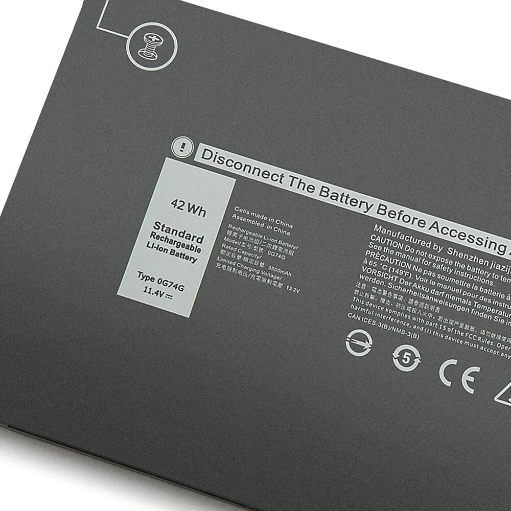  xjlelectronics 42WH 11.4V 3-Cell Li-Ion Battery for Dell Latitude 5300 5310 7300 7400 — product photo