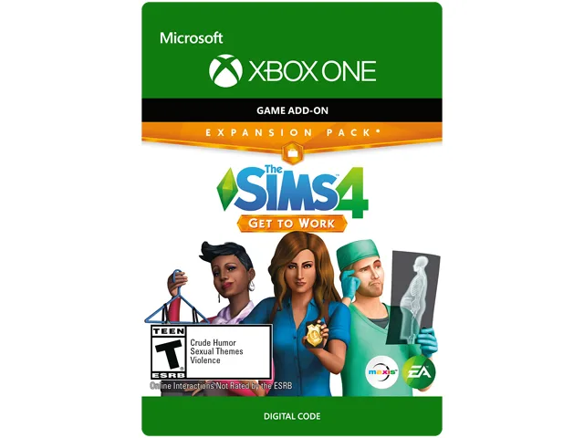 Electronic Arts Electronic Arts 7D4-00232 The Sims 4 Get to Work downloadable game — product photo