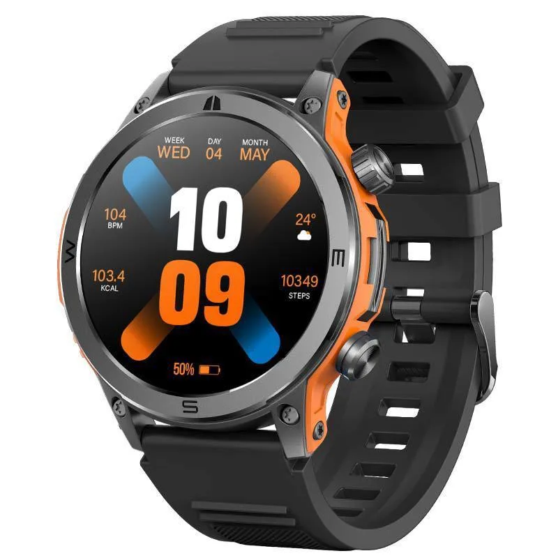 allentian allentian Hm38 Smart Watch 41-43mm 49g BlackOrange — product photo