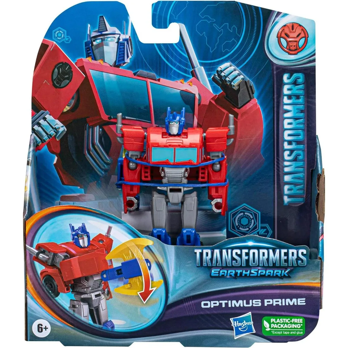 Hasbro Gaming Hasbro Gaming Transformers EarthSpark Warrior Class Optimus Prime Action Figure — product photo