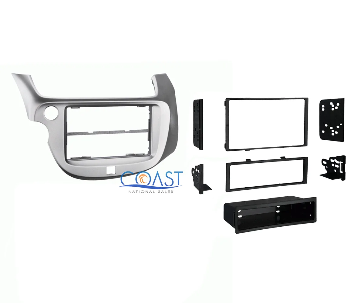 METRA METRA 99-7877S dash kit silver 2009-up Honda Fit — product photo