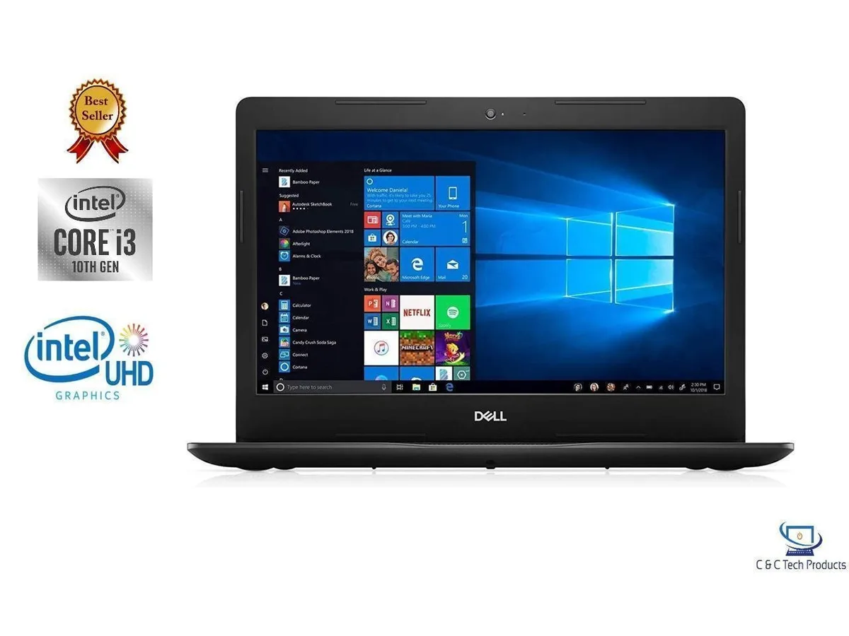 DELL DELL Inspiron 3593 15.6 laptop i3-1005G1 32GB 256GB — product photo