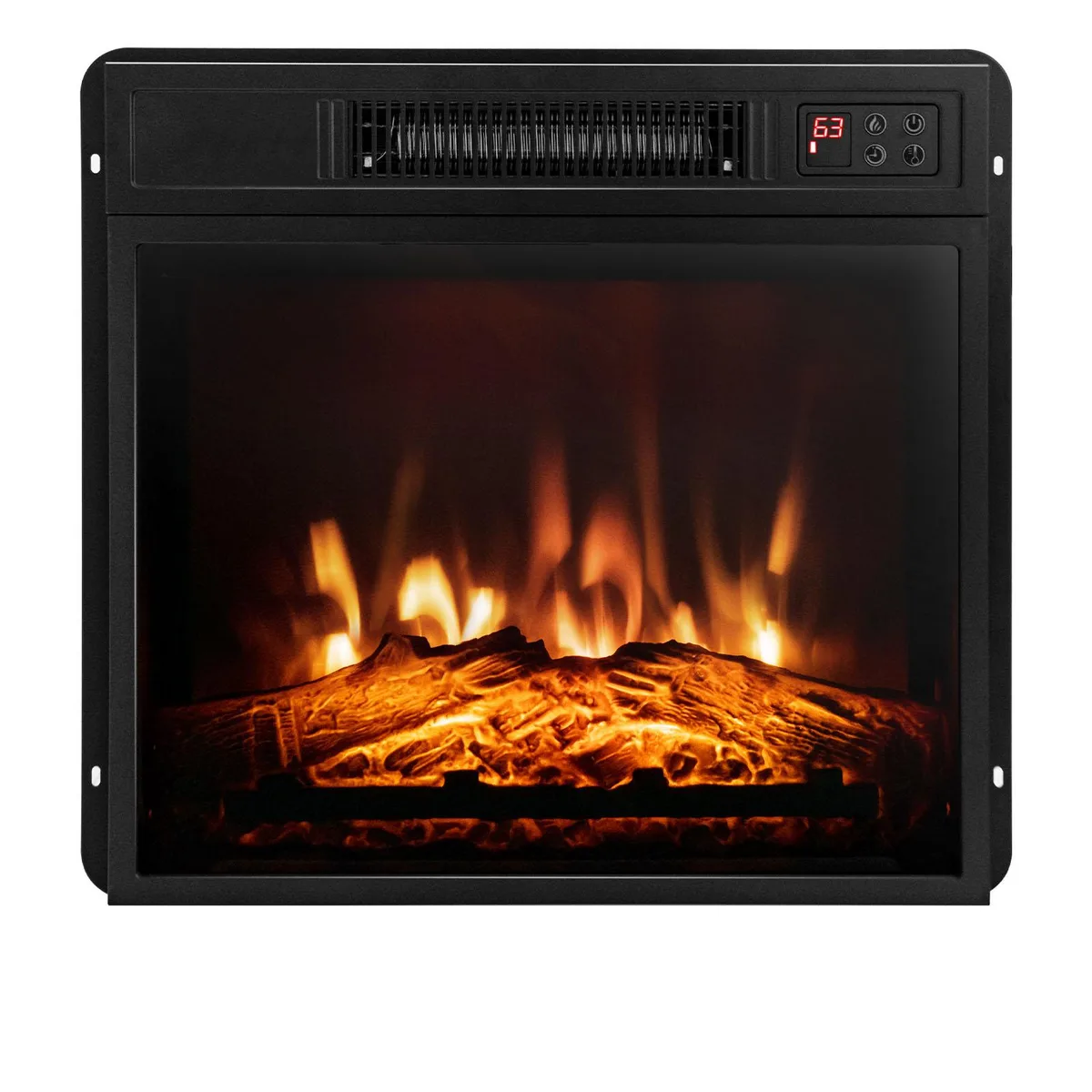 SlickBlue SlickBlue 18 Inch Electric Fireplace Insert Black 1400W 5000 BTU — product photo