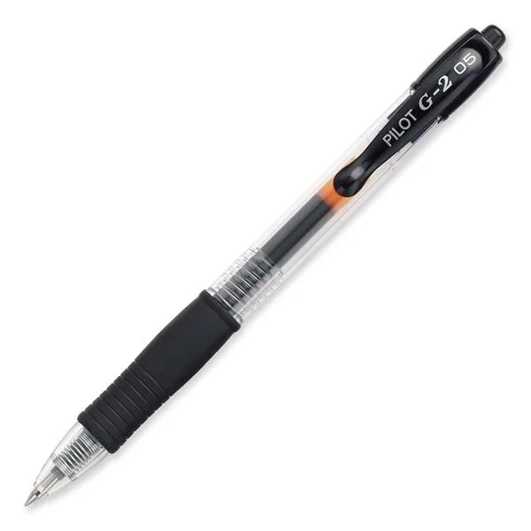 Pilot Pen Pilot Pen 31103 G2 Gel Pen Extra Fine Black Dozen — toote foto