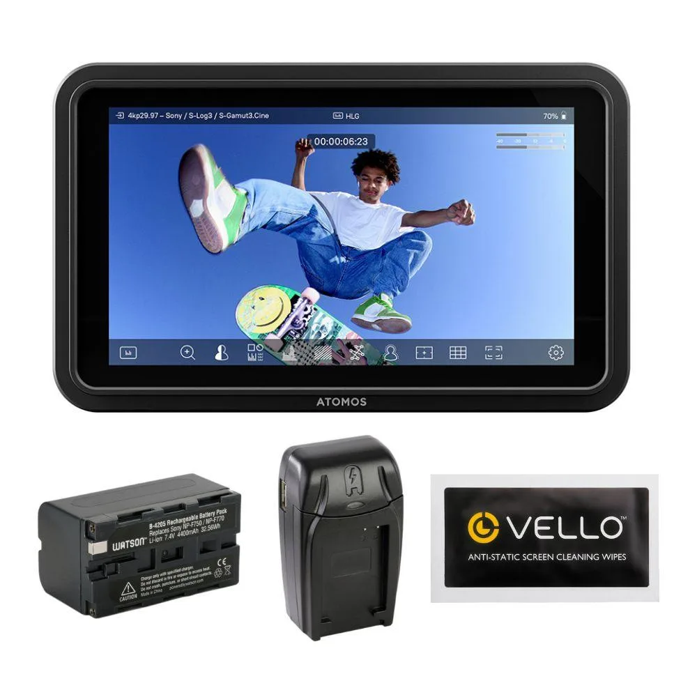 Atomos Atomos Shinobi GO 5.2" HDR Touchscreen Monitor 1500-Nit Bundle — product photo