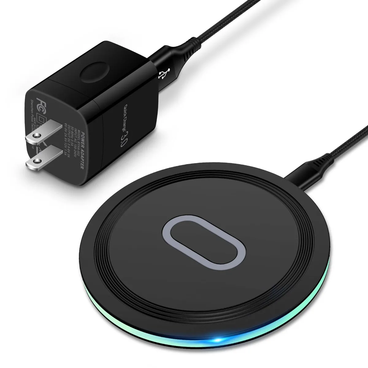  UorMe CWD-V01 15W Wireless Charger Black USB-C 3A — product photo