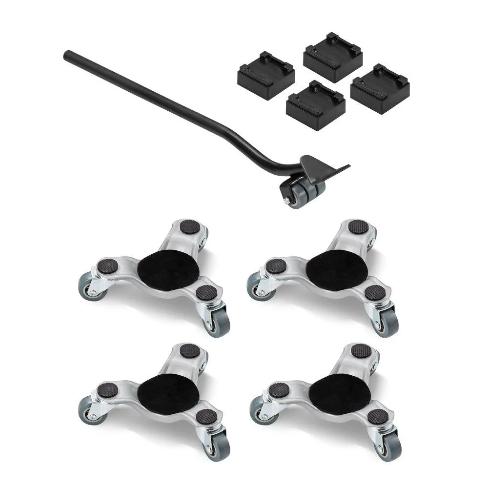 VEVOR VEVOR Furniture Dolly 440 lbs 6.3" 3 Wheel Tri-dolly Set of 4 — product photo