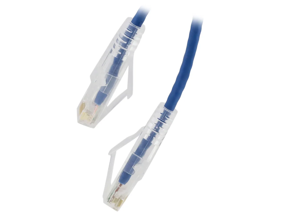 Nippon Labs Nippon Labs SLCAT6-28-6BL 28 AWG Cat6 network ethernet cable 6ft Blue — product photo