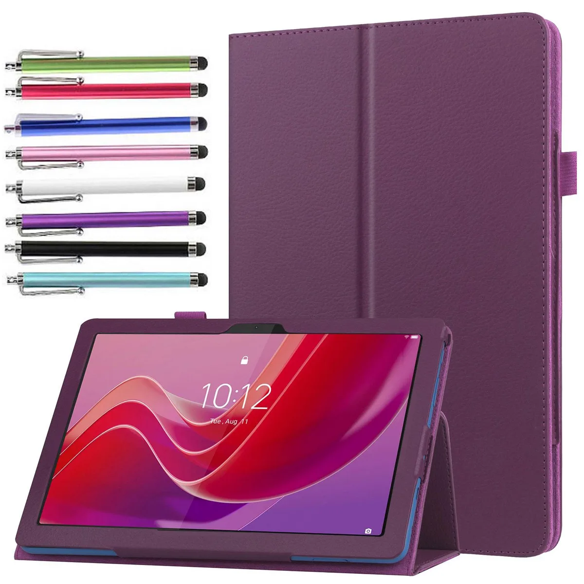 anicestore anicestore Folio Case for Lenovo Tab M11 11" 2024 TB330FU/XU Purple + Stylus — product photo
