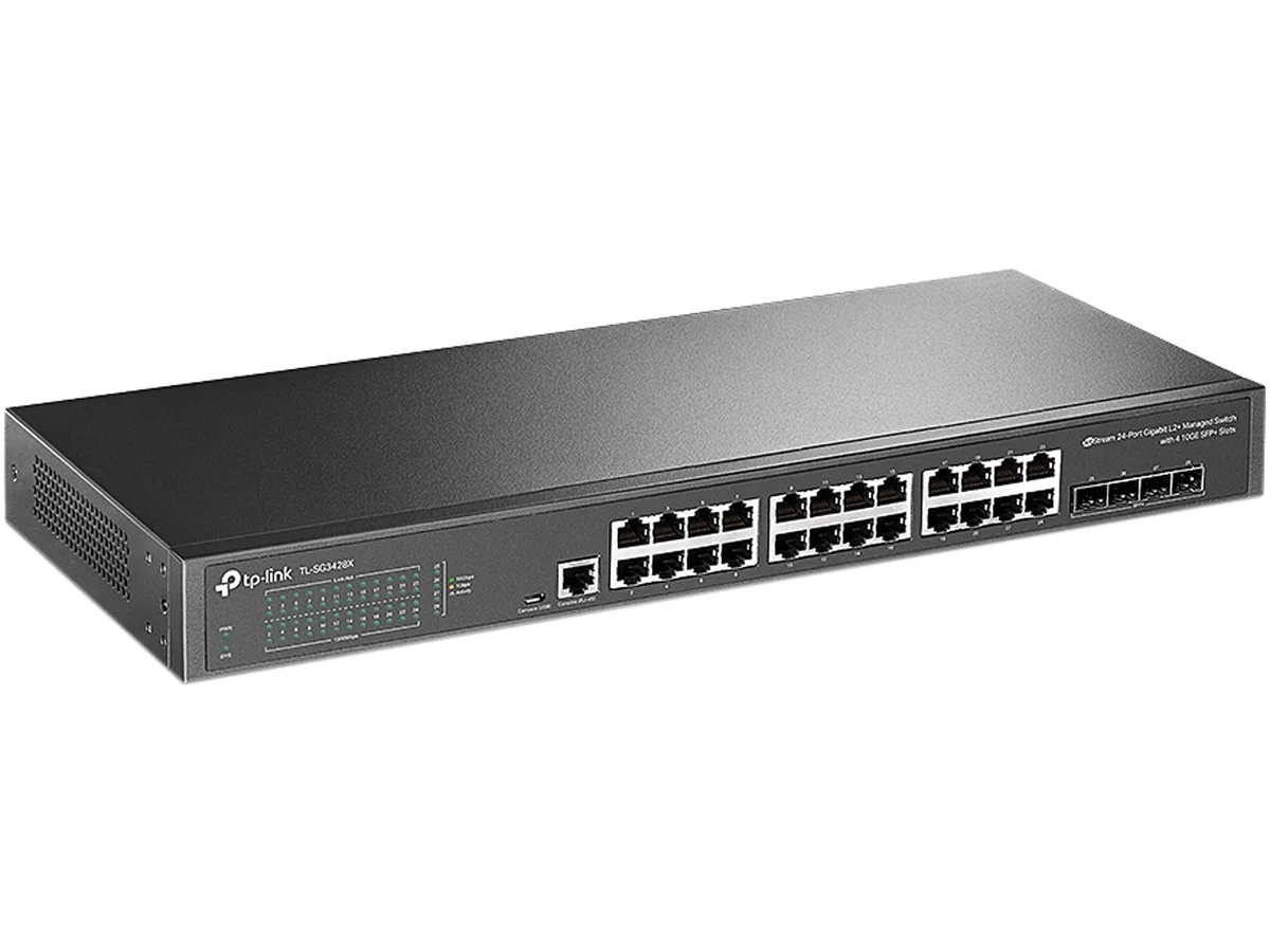 TP-Link TP-Link TL-SG3428X 24-port Gigabit network switch with 4×10G SFP+ — product photo